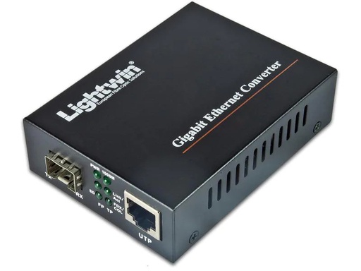 [90110396 1091345] Lightwin Medienkonverter LWC 10/100/1000-SFP
