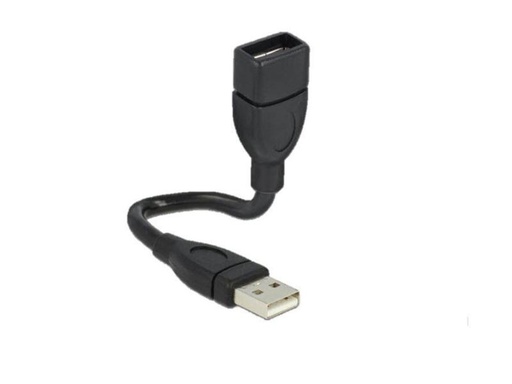 [90110417 324070] Delock USB 2.0-Kabel ShapeCable USB A - USB A 0.15 m