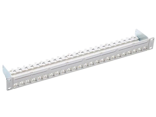 [90110581 969962] R&amp;M Patchpanel 24 Port Cat 6A 1HE 19 geschirmt leer