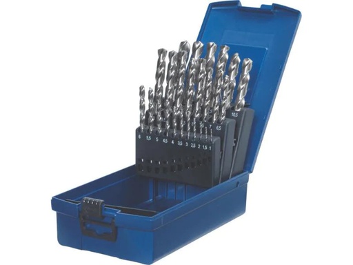[90110603 492135] kwb Bohrer-Set Silver Star HSS 1-13 mm 25-teilig