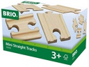 BRIO Eisenbahn 1/4 gerade Gleise 54mm