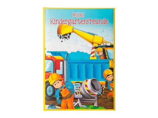 [90110825 1198462] Goldbuch Kindergartenfreundebuch Baustelle