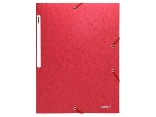 [90110883 1206528] Biella Gummibandmappe A4 Rot
