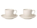 Villeroy & Boch Espressotasse For me 100 ml, 2 Stück, Weiss