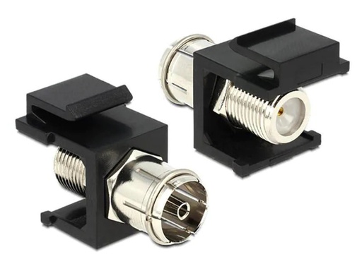 [90110927 498006] Delock Keystone-Modul IEC - F Schwarz