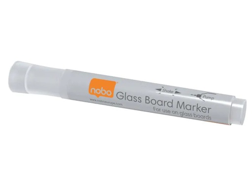 [90110997 806588] Nobo Whiteboard-Marker Ink Trocken, Weiss, 4 Stück
