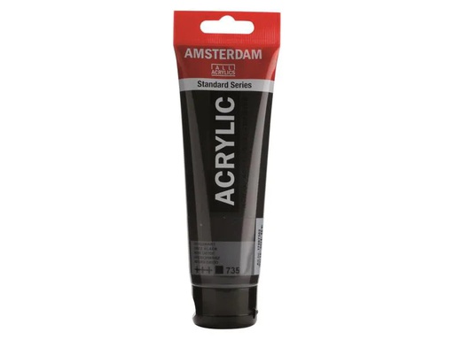 [90011089 995940] Amsterdam Acrylfarbe Standard 735 Oxidschwarz deckend, 120 ml