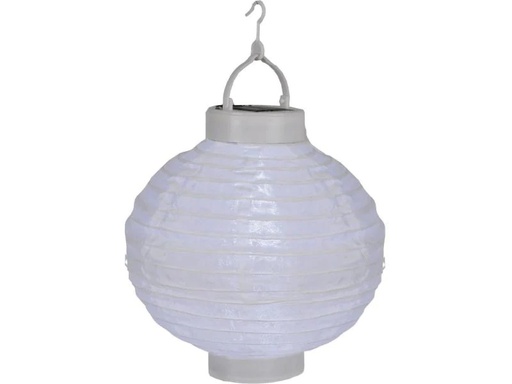 [90111217 898827] Star Trading Lampion Solar Festival 22 cm, Weiss