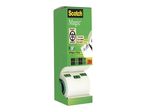 [90111273 220397] Scotch Klebeband Magic 19 mm x 33 m, Transparent