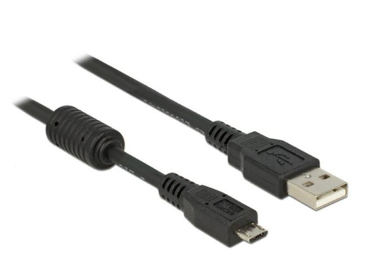 [90111301 220581] Delock USB 2.0-Kabel  USB A - Micro-USB B 3 m