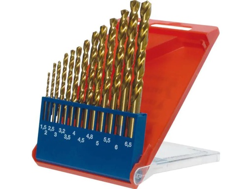 [90011111 492139] kwb Bohrer-Set Titan HSS 1.5-6.5 mm 13-teilig