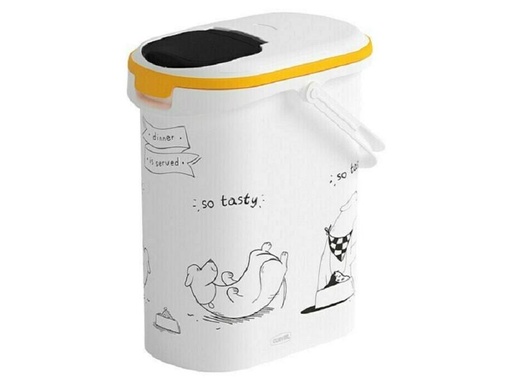 [90111406 1116668] Curver Futtercontainer Hund Dinner is served 10 l