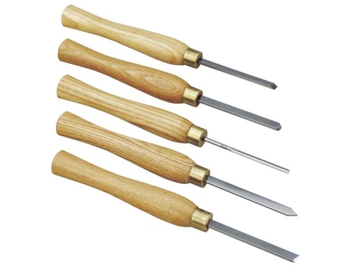 [90111483 301241] Proxxon Meissel HSS Drechselmeisselsatz, 5 Teile