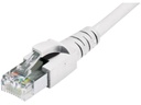Dätwyler IT Infra Patchkabel RJ-45 - RJ-45, Cat 6A, S/FTP, 0.5 m, Weiss