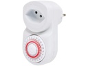 STEFFEN Zeitschaltuhr IP20 24 h 30 Min Mechanisch