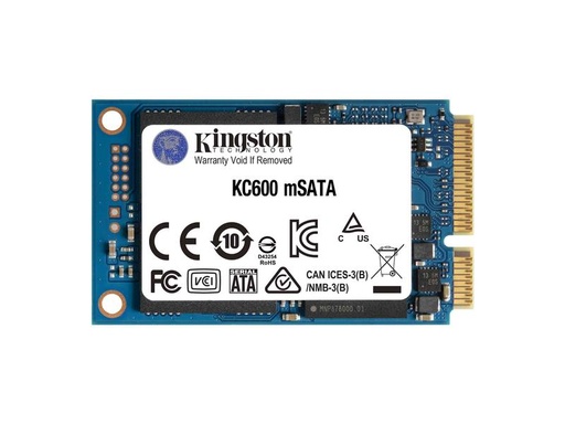 [90111722 1201512] Kingston SSD KC600 mSATA SATA 512 GB