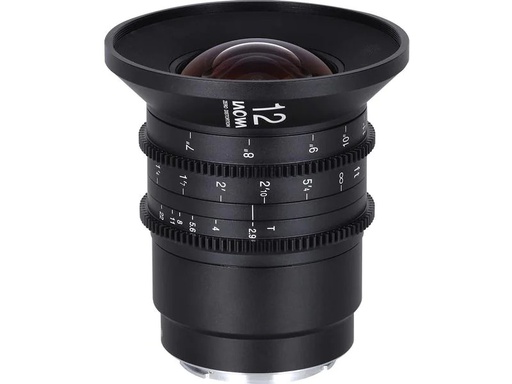 [90011152 1140058] Laowa Festbrennweite 12 mm T/2.9 Zero-D Cine (Feet) – Canon RF