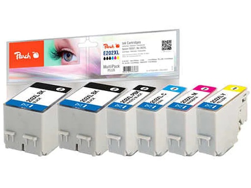 [90111751 1096827] Peach Tinte Epson No 202XL 2x BK, je 1x PHBK, C,M,Y