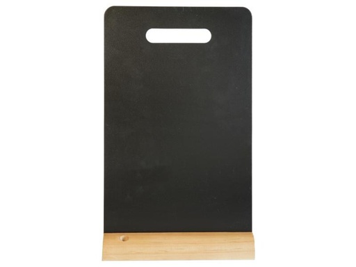 [90111926 734818] Securit Tischkreidetafel Silhouette Mini Schwarz/Hellbraun