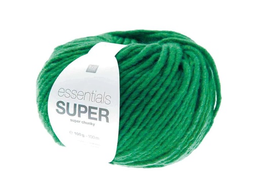 [90011182 1156736] Rico Design Wolle Essentials Super Super Chunky 100 g, Smaragd