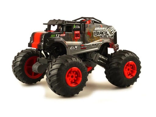[90112186 1104997] Amewi Monster Truck Crazy SXS13 Rot, 1:16, RTR