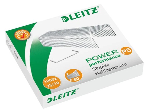 [90112325 627426] Leitz Heftklammer Performance P5 1000 Stück