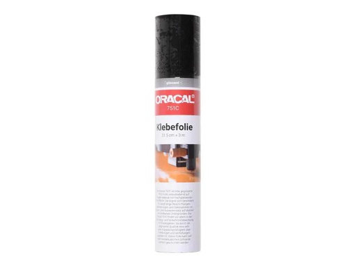 [90112326 915236] ORAFOL Vinylfolie Oracal 751C / 31.5 x 300 cm Schwarz