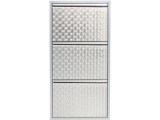 [90112348 1016473] Kare Schuhschrank  Caruso 100 x 50 cm, Silber