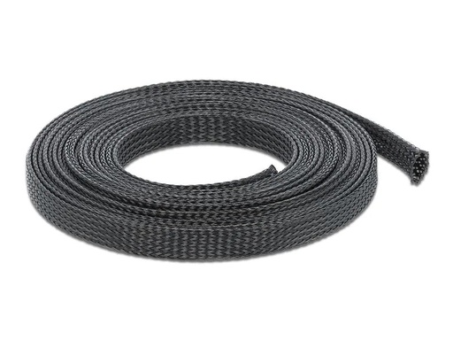 [90011218 1115914] Delock Kabelschlauch 10mx12mm, dehnbar Schwarz