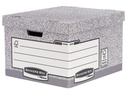 Fellowes Archivschachtel Bankersbox System 29.4 x 38.7 x 44.5 cm Grau