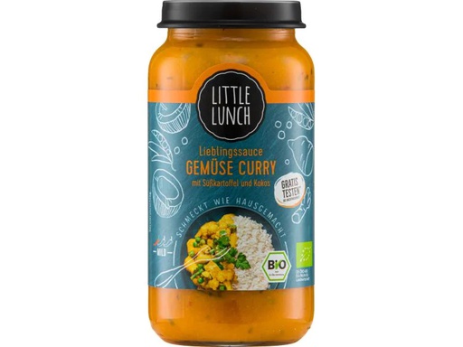 [90112603 1064172] Little Lunch Lieblingssauce Gemüse Curry Bio 250 g