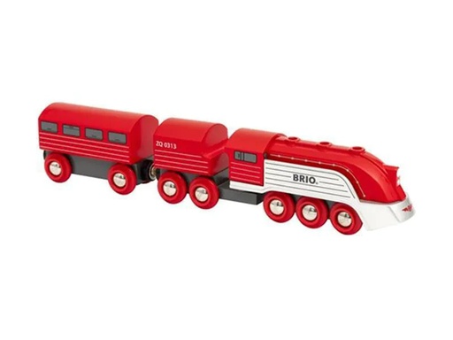 [90112615 1017773] BRIO Eisenbahn Highspeed Dampfzug
