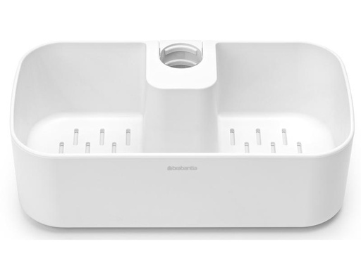 [90011243 1165702] Brabantia Duschmittelhalter ReNew 13.3 x 24.4 cm, Weiss