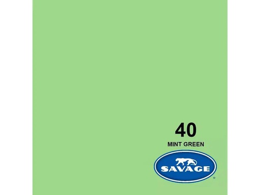 [90112718 934740] Savage Hintergrund Papier 1.35 x 11 m Mint Green