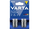Varta Batterie Ultra Lithium AAA 4 Stück