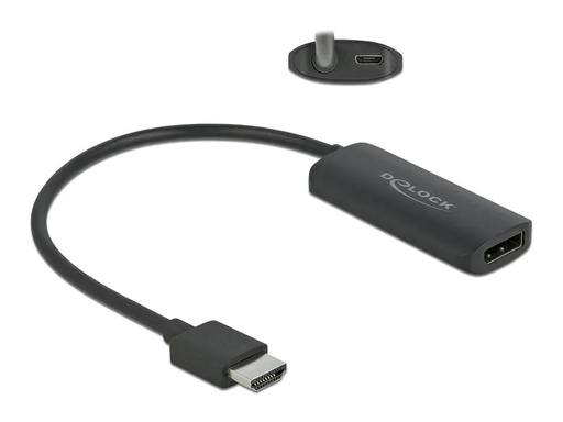 [90112937 1151602] Delock Konverter 4K/60Hz HDMI - DisplayPort