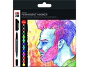 Marabu Permanent-Marker Graphix Significant 12 Stück