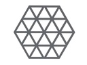 Zone Denmark Topfuntersetzer Triangle Grau