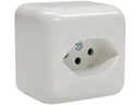 Mica AP-Steckdosen 1x T13