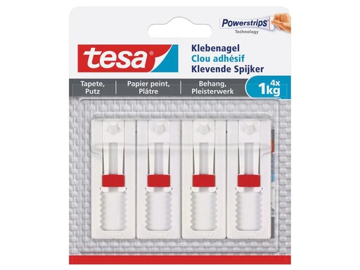 [90113042 1109800] tesa Klebenagel für Tapete &amp; Putz