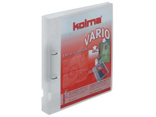 [90113172 830511] Kolma Ringbuch Vario A4 KolmaFlex 3.8 cm, Transparent