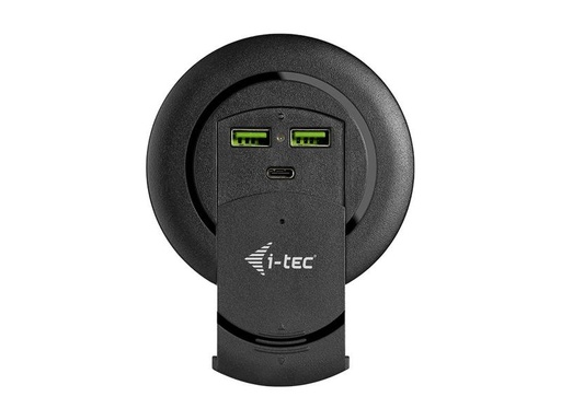 [90113289 1155361] i-tec Built-in Desktop Fast Charger USB-C PD + 3x USB-A QC 3.0