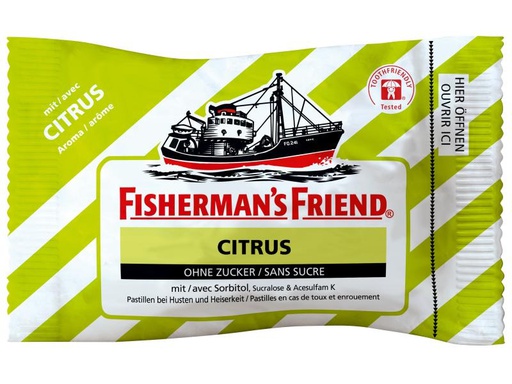 [90113351 1067613] Fisherman's Bonbons Citrus 25 g