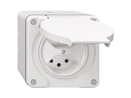 [90113360 1023340] Feller NAP-Steckdosen NEVO 2x T13, weiss
