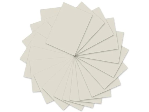 [90011319 1107528] URSUS Tonzeichenpapier A4, 130 g/m², 100 Blatt, Hellgrau