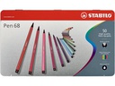 STABILO Fasermaler Pen 68 50 Stück
