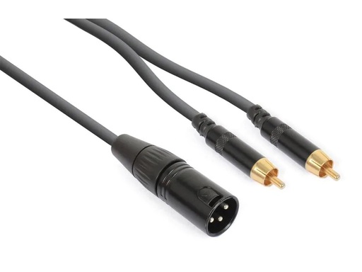 [90113572 1141071] PD Connex CX58-1 XLR 3 Pole, male - Cinch 1.5 m