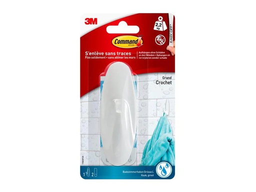 [90113696 294605] Command Haken Command L Weiss, 2.3 kg, 1 Stück