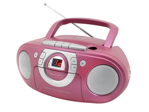 [90113724 1165574] soundmaster Radio/CD-Player SCD5100PI Pink