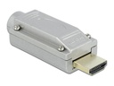 Delock Adapter HDMI-A Stecker zu Terminalblock mit Metall Gehäuse